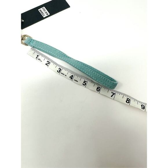 NEW with Tags Street Level Mirabella Metallic Sueded and Leather Wristlet Clutch - Picture 14 of 14